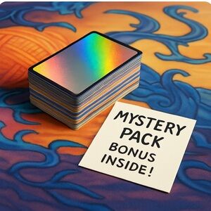 100 Card Mystery Pack – Bonus Rare or Holo Inside! Collect, Gift, or Res…